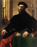 CAMPI, Giulio Portrait of a Man - Oil on canvas oil